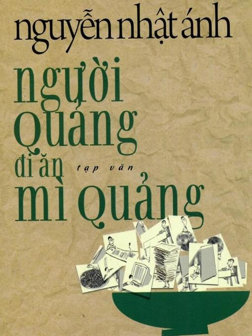 Cover image for Nguoi Quang Di An My Quang